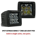 Spot and Flood Extreme Series 3" CREE LED Light Pod (All Options) - Aspire Auto Accessories