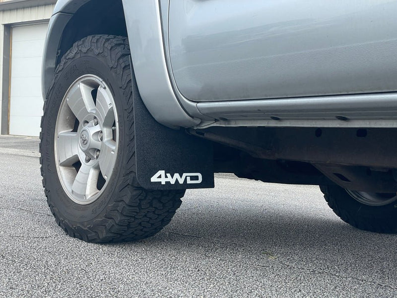 Front Mud Flaps  Fits 2005-2015 Toyota Tacoma - Aspire Auto Accessories