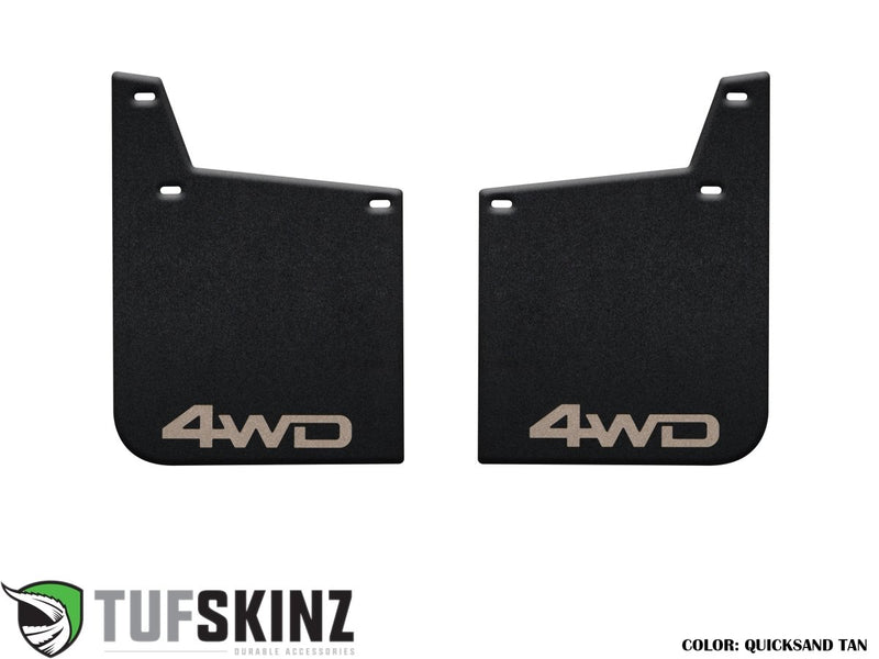 Front Mud Flaps Fits 2016-2023 Toyota Tacoma - Aspire Auto Accessories