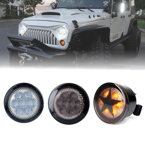 G2 LED Amber Turn Signal Light for 07-18 Jeep Wrangler - Aspire Auto Accessories