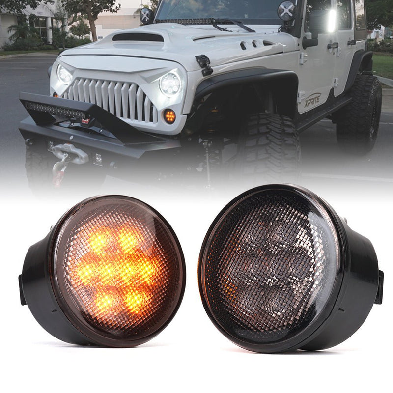 G2 LED Amber Turn Signal Light for 07-18 Jeep Wrangler - Aspire Auto Accessories
