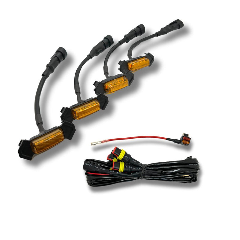Amber LED Lights 4PCS Amber LED Grill Lights For Toyota Tacoma 2016 2019 Trd Pro Raptor 184868 Amber LED Lights 4PCS Amber LED Grill Lights For Toyota Tacoma 2016 2019 Trd Pro Raptor 184868