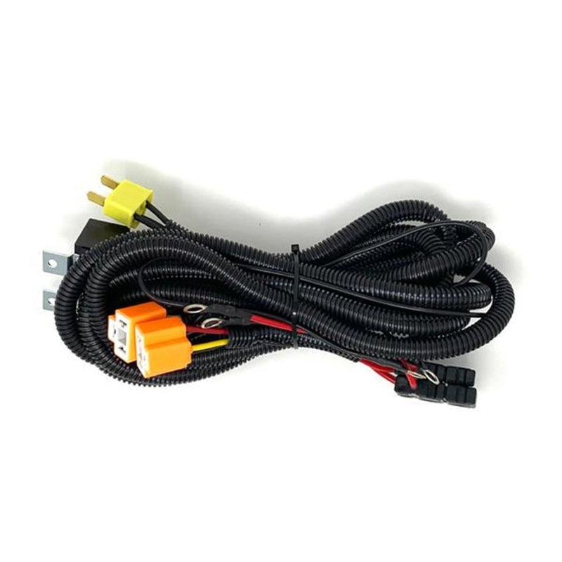 H4 9003 HB2 Heavy Duty Headlight Wiring Harness with Relays Upgrade - Aspire Auto Accessories