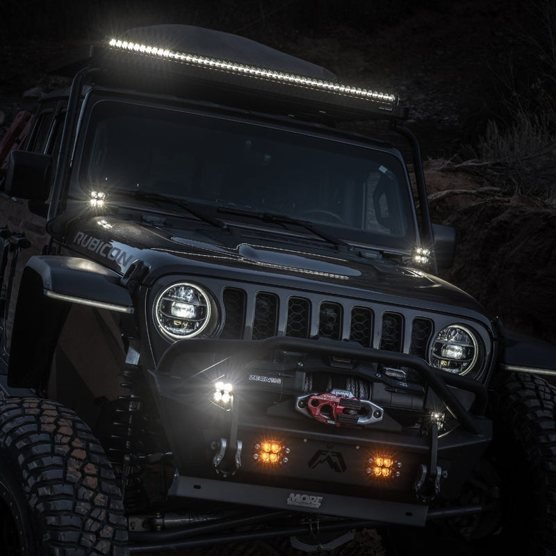 Heretic 50" Amber LED Light Bar - Aspire Auto Accessories