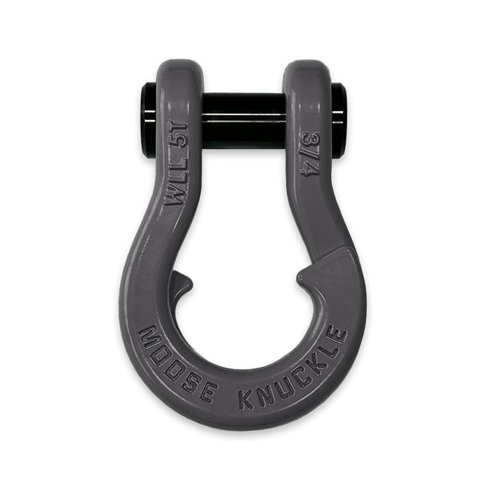 Jowl Recovery Split Shackle 3/4 - Gun Gray - Moose Knuckle - Aspire Auto Accessories