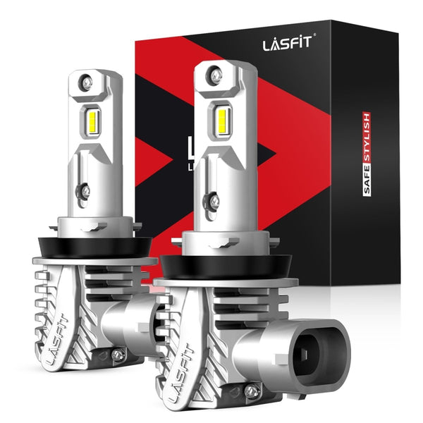 L1 Plus H11 H9 H8 LED Bulbs 40W 4000LM 6000K | 2 Bulbs - Aspire Auto Accessories