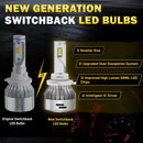 LD Plus Switchback 9005 HB3 LED Bulbs Flip Chip 60W 2 Modes | 2 Bulbs - Aspire Auto Accessories