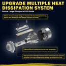 LD Plus Switchback 9005 HB3 LED Bulbs Flip Chip 60W 2 Modes | 2 Bulbs - Aspire Auto Accessories