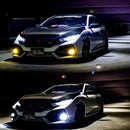 LD Plus Switchback H8 H11 H16 LED Fog Light Bulbs Flip Chip 60W 2 Modes | 2 Bulbs - Aspire Auto Accessories