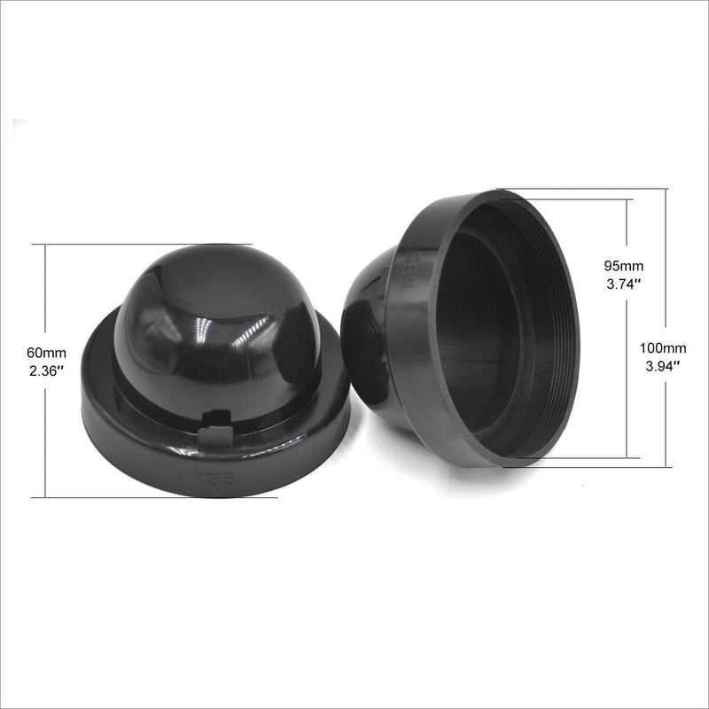 LASFIT Rubber Dust Cover Seal Caps (Universal - Multiple Sizes Available) - Aspire Auto Accessories