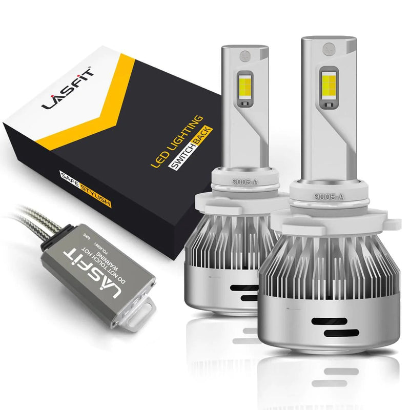 LD Plus Switchback 9005 HB3 LED Bulbs Flip Chip 60W 2 Modes | 2 Bulbs - Aspire Auto Accessories