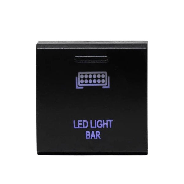 OEM Square Style "LED Light Bar" Switch - Aspire Auto Accessories