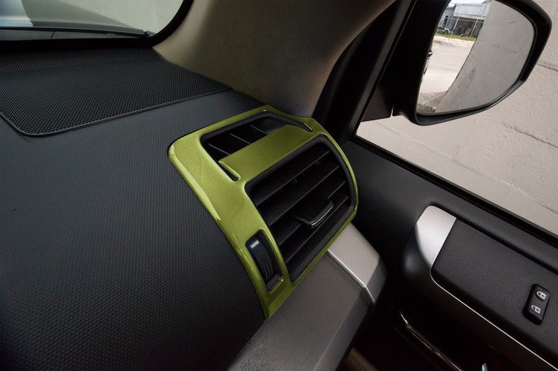 Passenger/Driver Upper Air Vent Accent Trim Fits 2014-2023 Toyota 4Runner - Aspire Auto Accessories