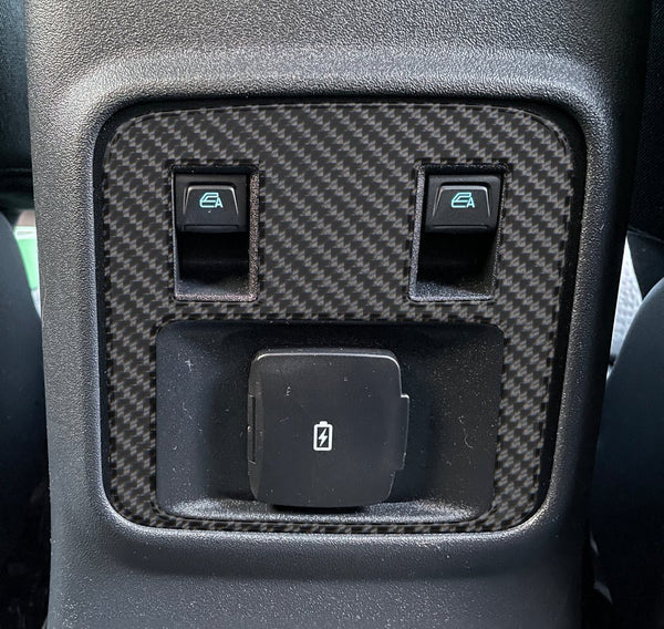 Rear Center Console Accent Trim Fits 2021-2022 Ford Bronco - Aspire Auto Accessories