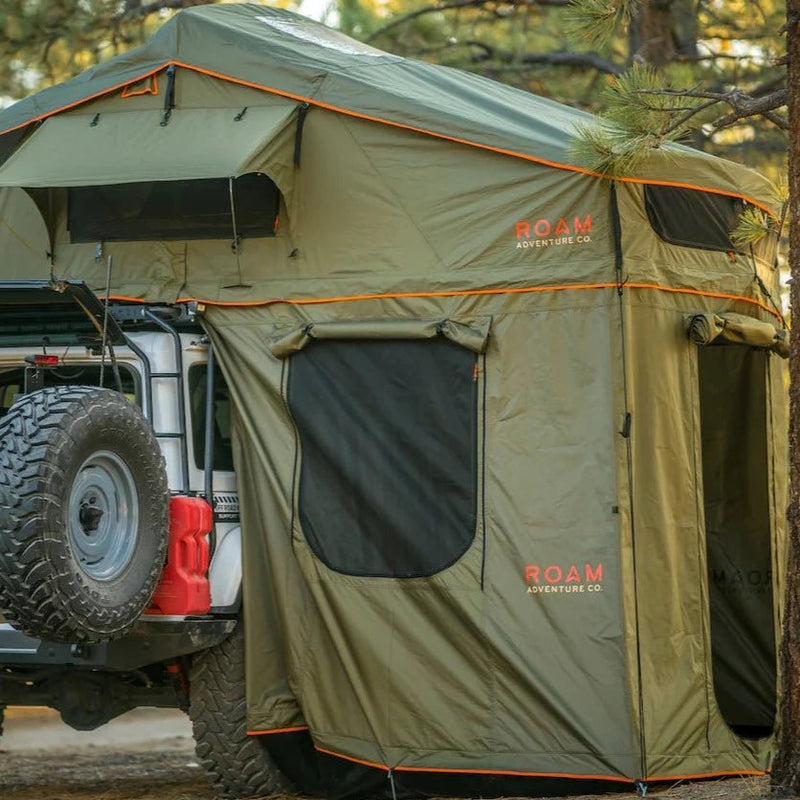 Vagabond XL Rooftop Tent - ROAM Slate Grey/Navy Blue