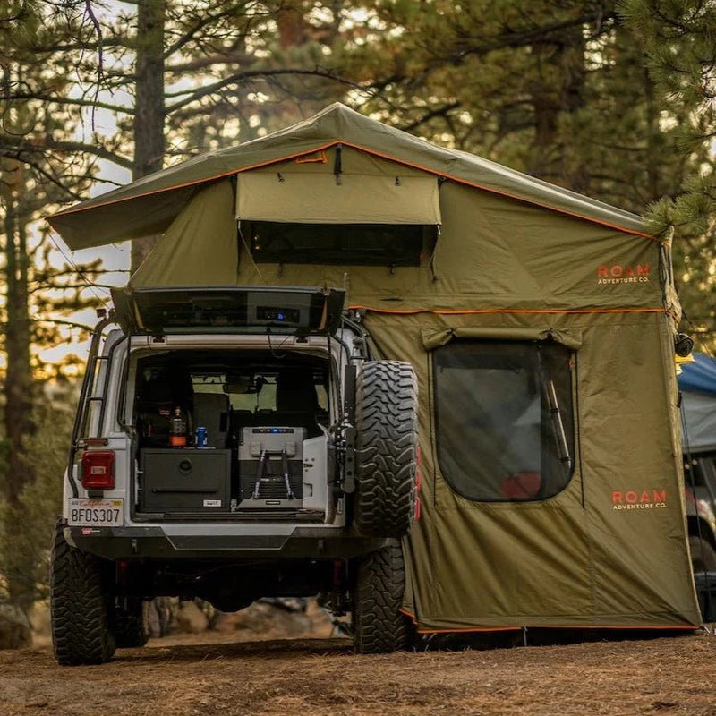 roam adventure tent Vagabond XL Rooftop Tent