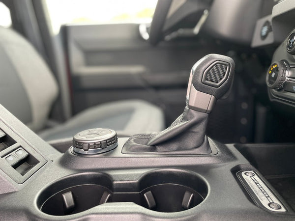 Shift Knob Insert (Automatic) Accent Trim Fits 2021-2022 Ford Bronco - Aspire Auto Accessories