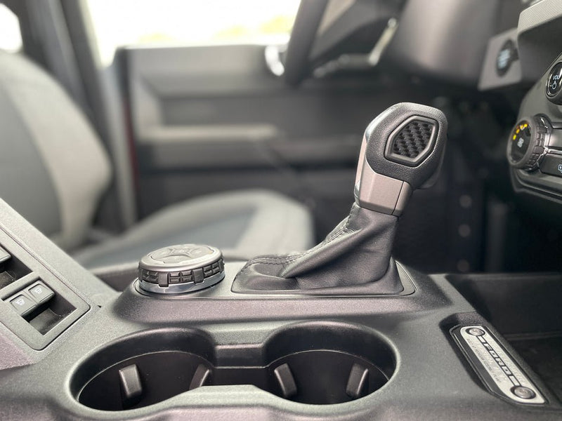 Shift Knob Insert (Automatic) Accent Trim Fits 2021-2022 Ford Bronco - Aspire Auto Accessories