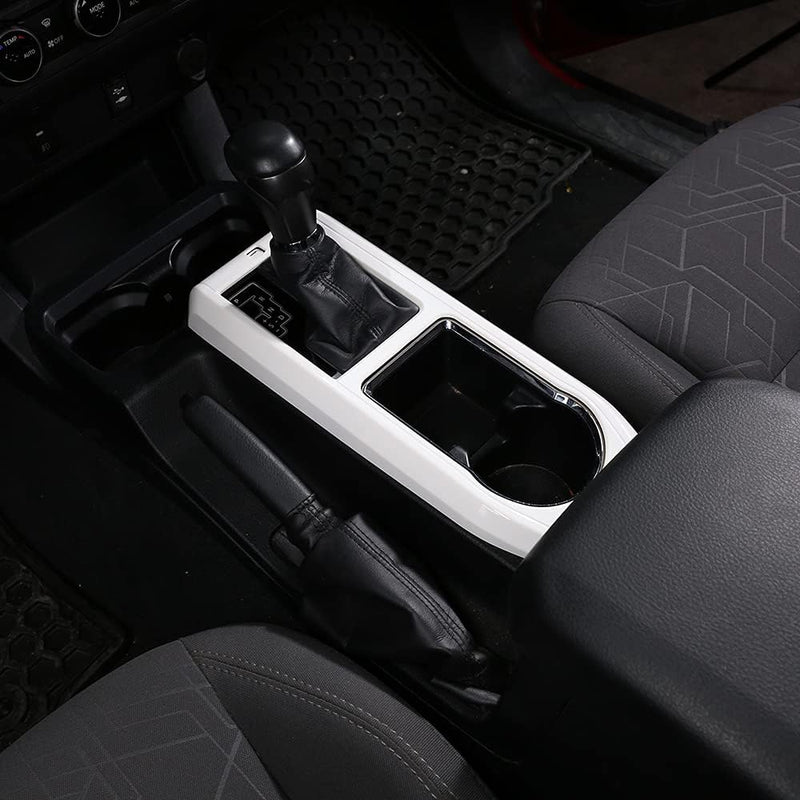 Shifter and Cup Holder Trim Cover for 2016-2023 Toyota Tacoma - Aspire Auto Accessories