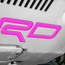 Tufskinz Skid Plate Letter Inserts for 4Runner (2010-2024) - Aspire Auto Accessories