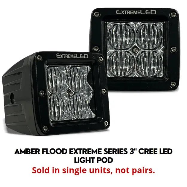 Spot and Flood Extreme Series 3" CREE LED Light Pod (All Options) - Aspire Auto Accessories