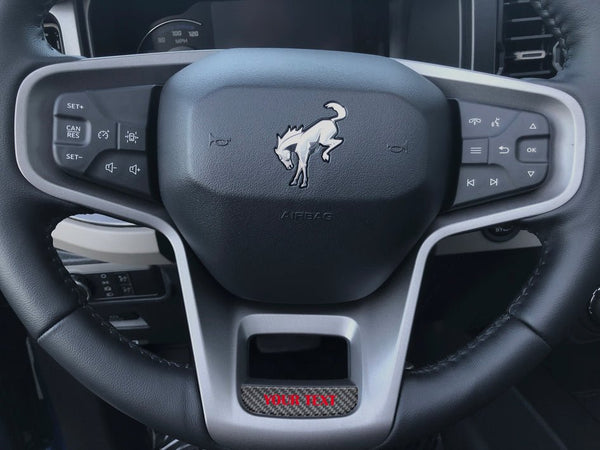 Steering Wheel Insert Accent Trim Fits 2021-2022 Ford Bronco - Aspire Auto Accessories