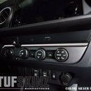 Tufskinz Strip Above Climate Control Accent Trim for Tacoma (2016-2023) - Aspire Auto Accessories