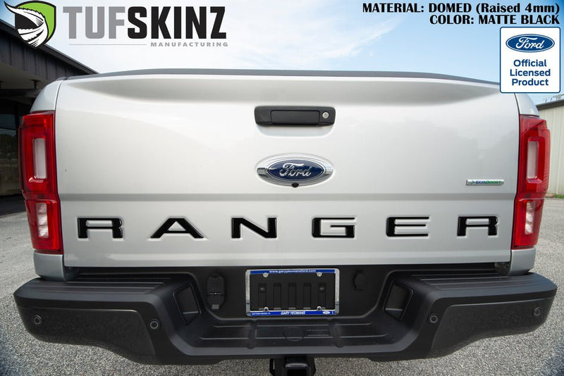 Tailgate Inserts Letter Inserts Fits 2019-2022 Ford Ranger - Aspire Auto Accessories