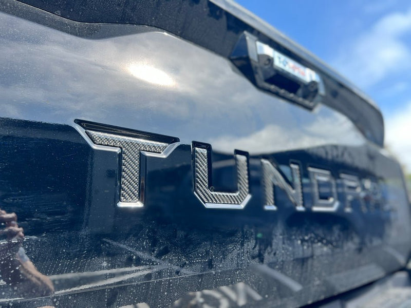 Tailgate Letter Inserts Fits 2022-2023 Toyota Tundra - Aspire Auto Accessories