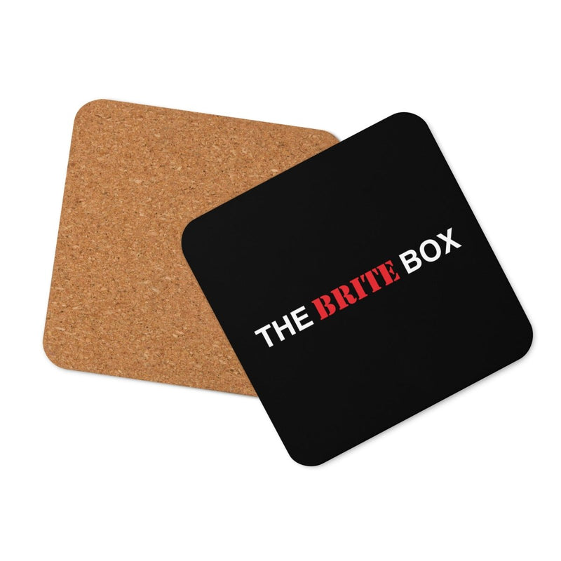 The Brite Box Cork-Back Coaster - Aspire Auto Accessories