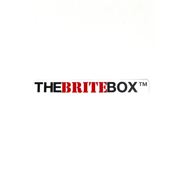 The Brite Box White Sticker - Aspire Auto Accessories