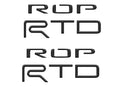 Tufskinz "TRD PRO" Bed Side Letter Inserts for Toyota Tundra (2015-2021) - Aspire Auto Accessories