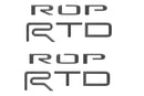 Tufskinz "TRD PRO" Bed Side Letter Inserts for Toyota Tundra (2015-2021) - Aspire Auto Accessories