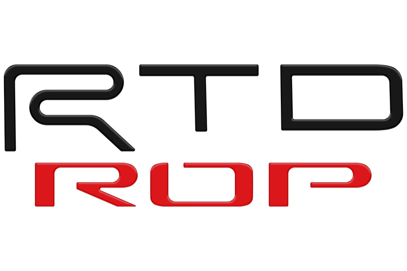 TRD Pro Tailgate Letter Inserts for 2022-2023 Toyota Tundra - Aspire Auto Accessories