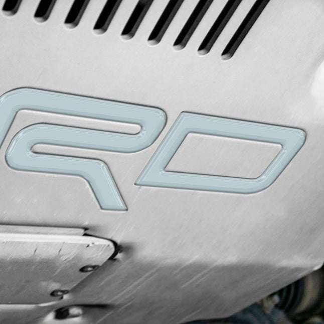 Tufskinz Skid Plate Letter Inserts for 4Runner (2010-2024) - Aspire Auto Accessories