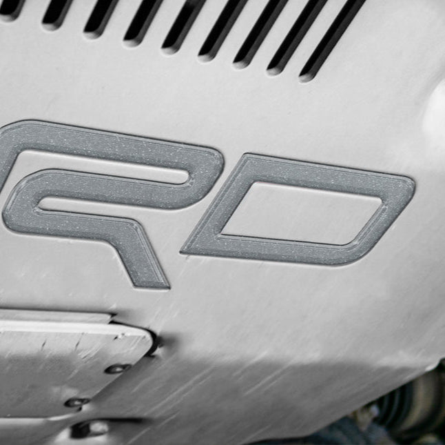 Tufskinz Skid Plate Letter Inserts for 4Runner (2010-2024) - Aspire Auto Accessories