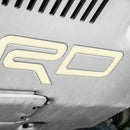 Tufskinz Skid Plate Letter Inserts for 4Runner (2010-2024) - Aspire Auto Accessories