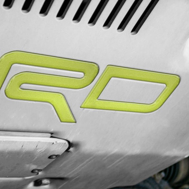 Tufskinz Skid Plate Letter Inserts for 4Runner (2010-2024) - Aspire Auto Accessories