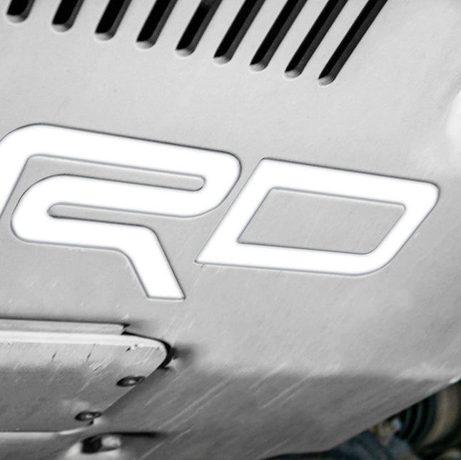 Tufskinz Skid Plate Letter Inserts for 4Runner (2010-2024) - Aspire Auto Accessories