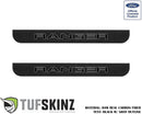 Tufskinz Domed Door Sill Protection Overlays for Ford Ranger (2019-2023) - Aspire Auto Accessories