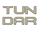 Tufskinz "TUNDRA" Tailgate Letter Inserts for Tundra (2014-2021) - Aspire Auto Accessories