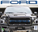 Tufskinz "FORD" Raptor Grill Lettering Overlays for F-150 (2015-2020) - Aspire Auto Accessories