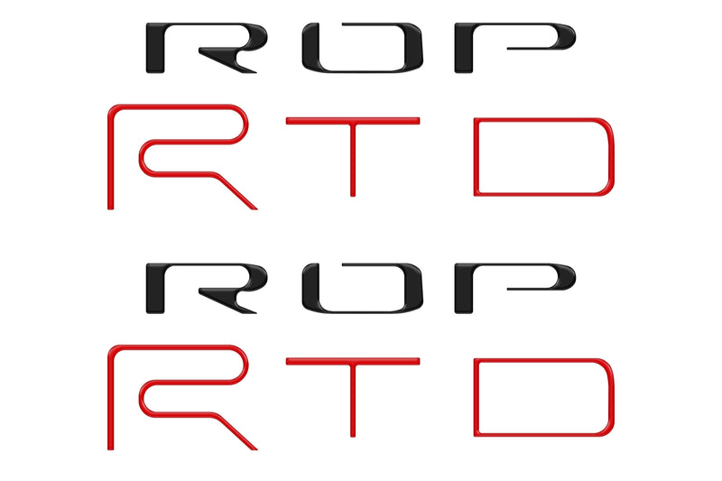 Tufskinz Bed Side Letter Inserts for Tacoma TRD Pro (2022-2023) - Aspire Auto Accessories