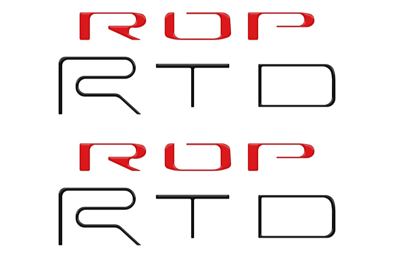 Tufskinz Bed Side Letter Inserts for Tacoma TRD Pro (2022-2023) - Aspire Auto Accessories