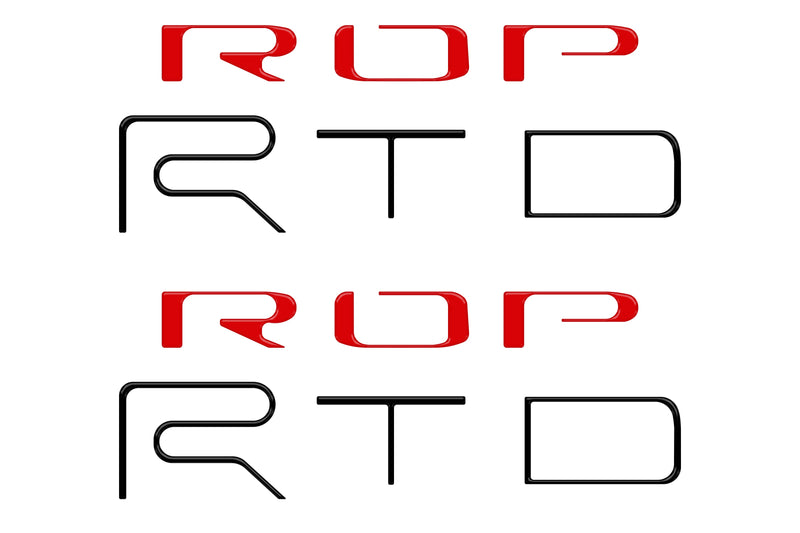 Tufskinz Bed Side Letter Inserts for Tacoma TRD Pro (2022-2023) - Aspire Auto Accessories