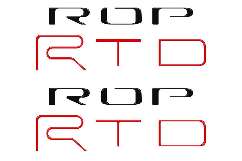 Tufskinz Bed Side Letter Inserts for Tacoma TRD Pro (2022-2023) - Aspire Auto Accessories