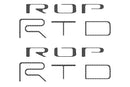 Tufskinz Bed Side Letter Inserts for Tacoma TRD Pro (2022-2023) - Aspire Auto Accessories