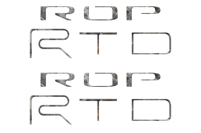 Tufskinz Bed Side Letter Inserts for Tacoma TRD Pro (2022-2023) - Aspire Auto Accessories