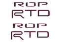 Tufskinz "TRD PRO" Bed Side Letter Inserts for Toyota Tundra (2015-2021) - Aspire Auto Accessories
