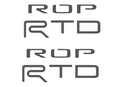 Tufskinz "TRD PRO" Bed Side Letter Inserts for Toyota Tundra (2015-2021) - Aspire Auto Accessories